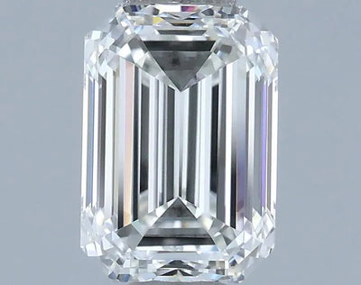 1.00ct Emerald Natural Diamond (Colour F, Clarity IF, Cut VG, IGI Certified)