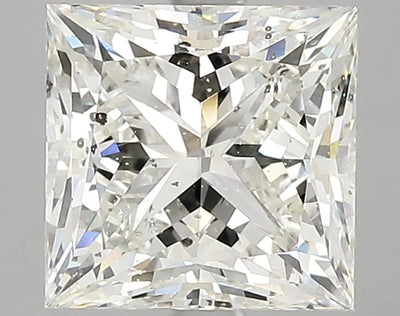 3.00ct Princess Natural Diamond (Colour I, Clarity SI2, Cut VG, IGI Certified)