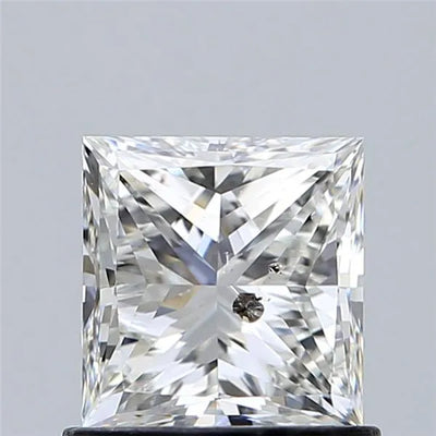 1.00ct Princess Natural Diamond (Colour G, Clarity SI2, Cut VG, IGI Certified)