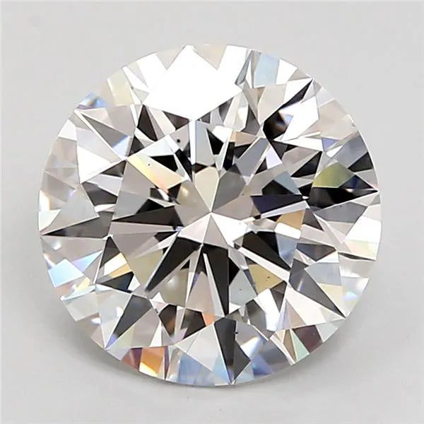 4.03ct Round Lab Grown Diamond (Colour E, Clarity VS2, Cut ID, IGI Certified)