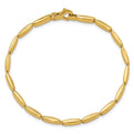 14K Polished Fancy Link Bracelet