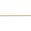 24" 10k Diamond-Cut Wheat Chain