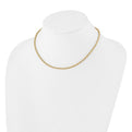 14k Diamond-Cut Twisted Woven Necklace