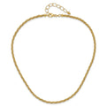 14k Diamond-Cut Twisted Woven Necklace
