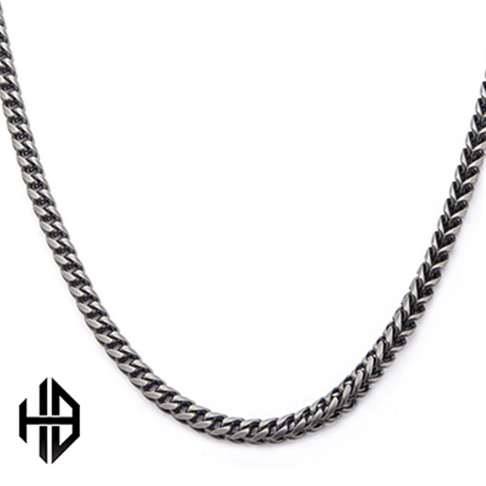 Hollis Bahringer Men's Stainless Steel Necklace | INOX