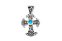Rinjani Pendant- Blue Topaz