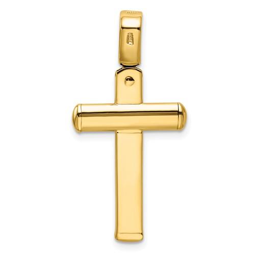 14k Polished Crucifix