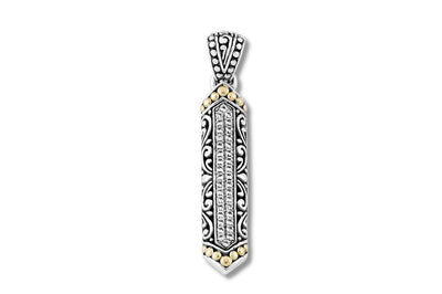 Inong Pendant- White Topaz