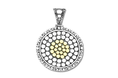 Atuh Pendant- Silver And Gold