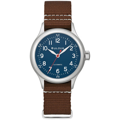 Bulova Stainless Steel Performance Mens Watch