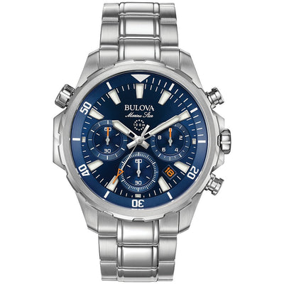 Bulova Stainless Steel Performance Mens Watch