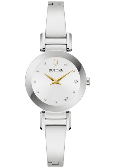 Bulova Stainless Steel Marc Anthony Ladies Watch