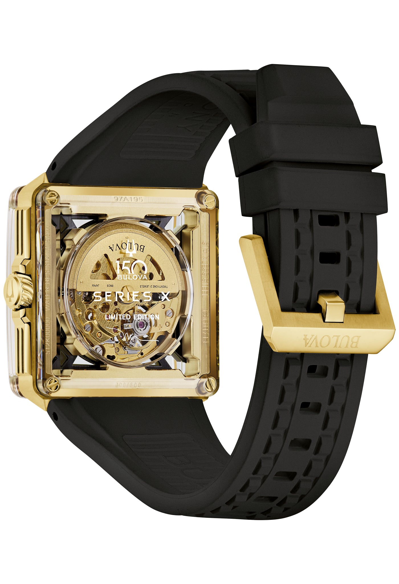 Bulova Stainless Steel Luxury Mens Watch