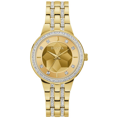 Bulova Stainless Steel Dress/Classic BUL Ladies Watch