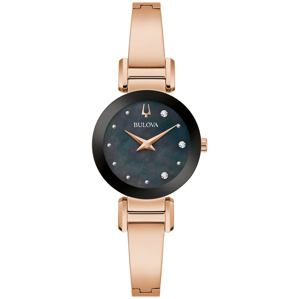 Bulova Stainless Steel Marc Anthony Ladies Watch