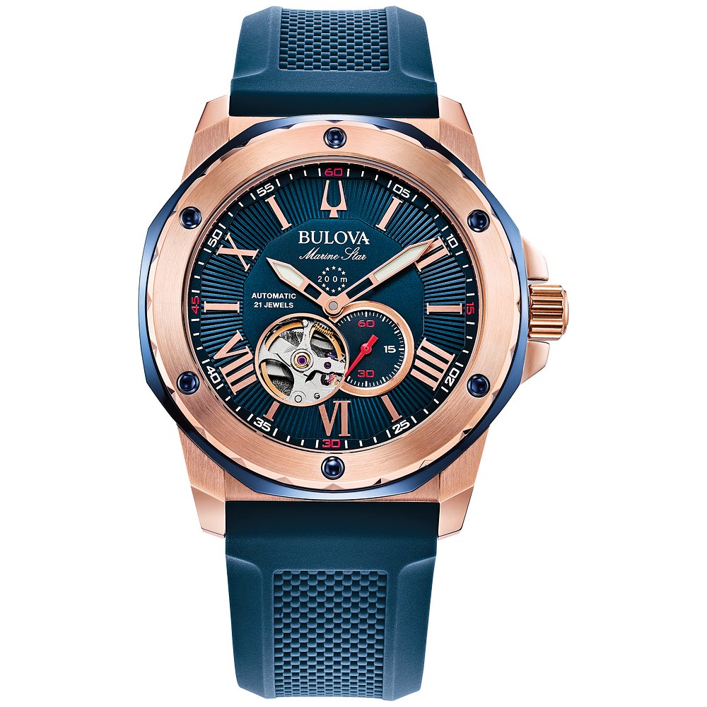 Bulova Stainless Steel Performance Mens Watch