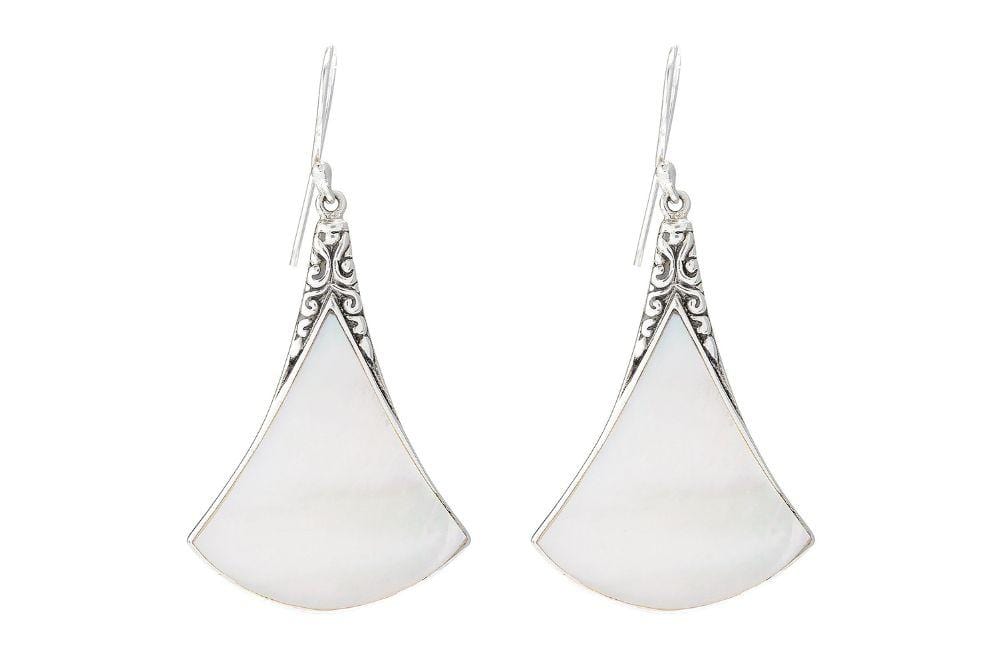 Altitude Earrings- Mother Of Pearl