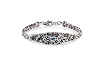 Argo Bracelet- Blue Topaz