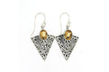 Arrowhead Earrings- Citrine