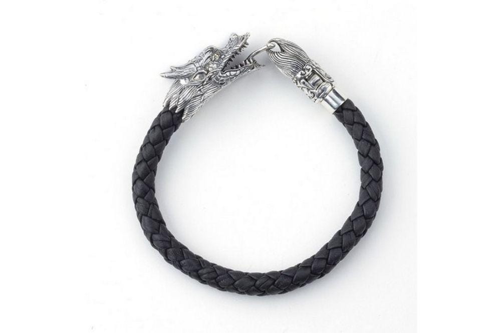 Azhdaha Bracelet- Black