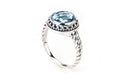 Batur Ring- Blue Topaz