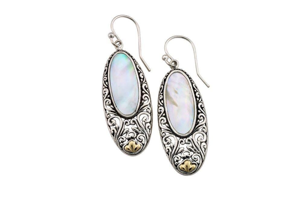 Bliss Earrings- Mother Of Pearl