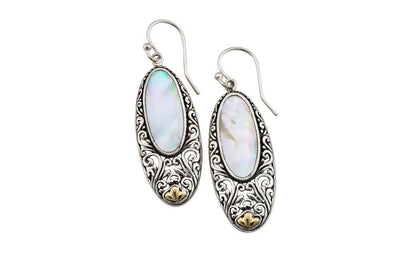 Bliss Earrings- Mother Of Pearl