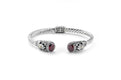 Borneo Bangle- Garnet