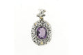 Brazil Pendant- Amethyst