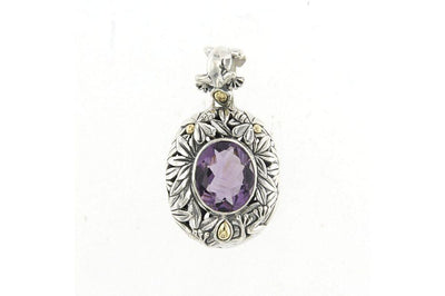 Brazil Pendant- Amethyst