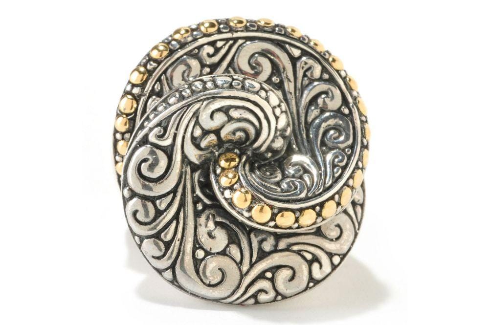 Balinese Swirl Ring
