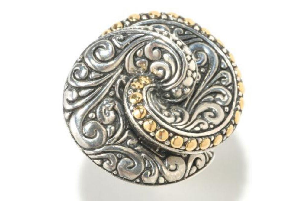 Balinese Swirl Ring