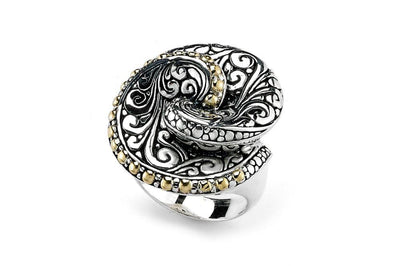 Balinese Swirl Ring
