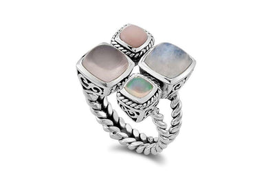 Cabu Ring- Opal
