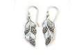Cascada Leaf Earrings- Mother Of Pearl