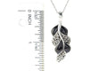 Cascada Leaf Pendant- Paua