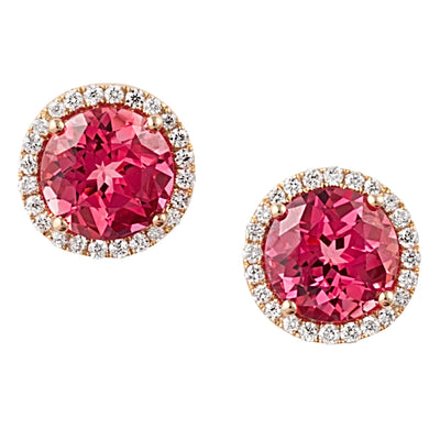 Padparadscha Earrings