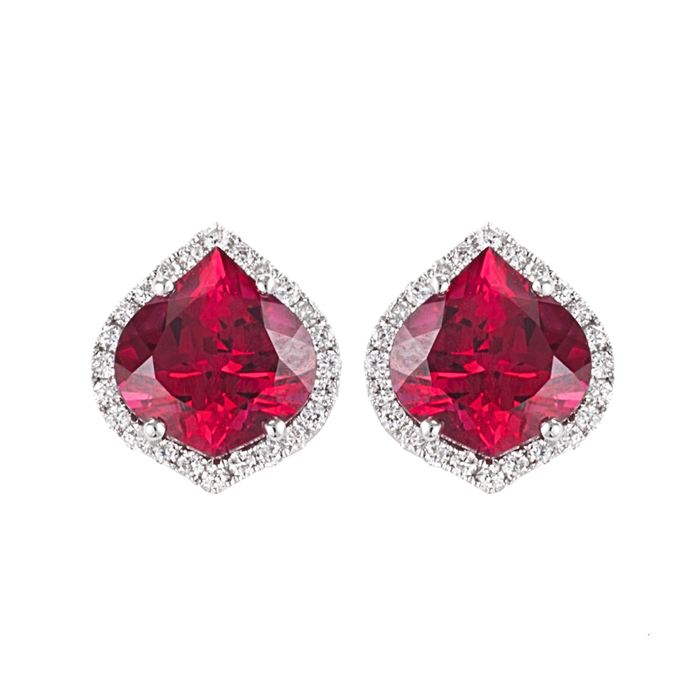 Ruby Earrings