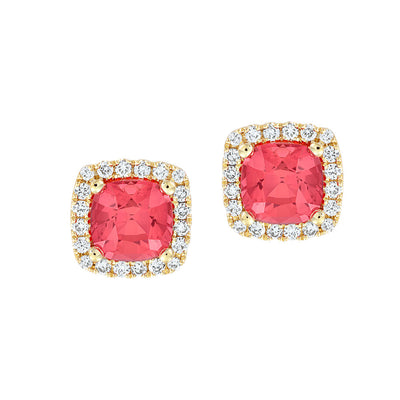 Padparadscha Earrings