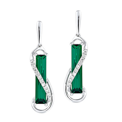 Emerald Earrings