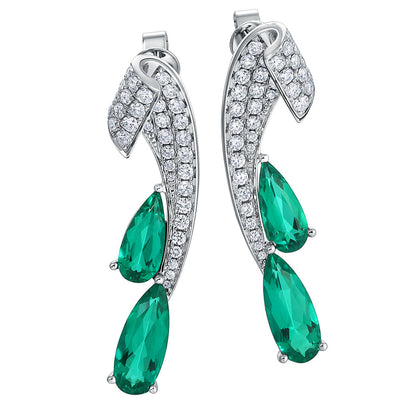 Emerald Earrings