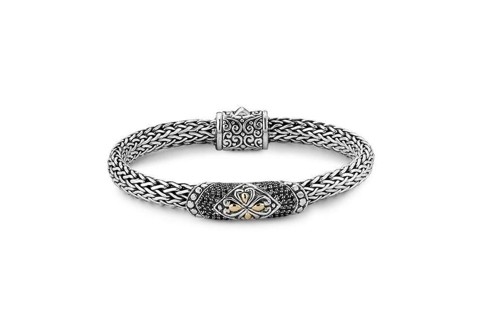 Como Bracelet- Black Spinel
