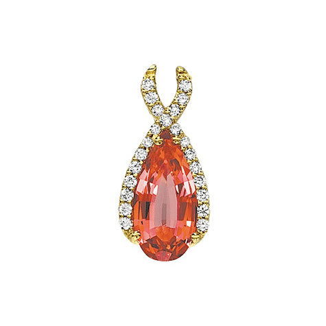 Padparadscha Pendant-CP1769YPD