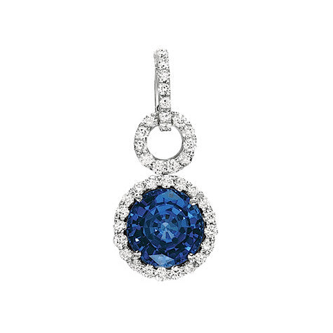 Blue Sapphire Pendant