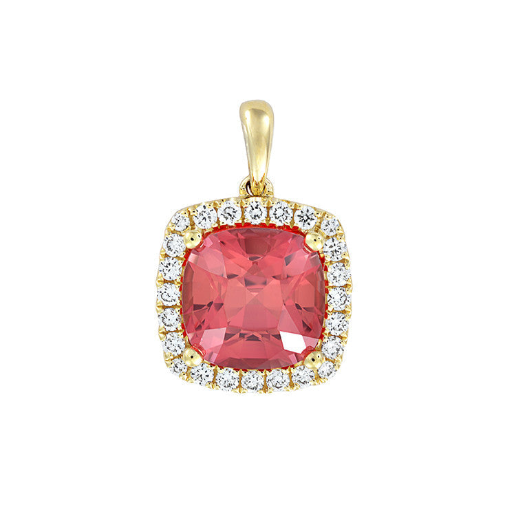 Padparadscha Pendant-CP4395YPD