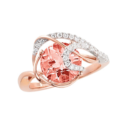 Champagne Sapphire Ring