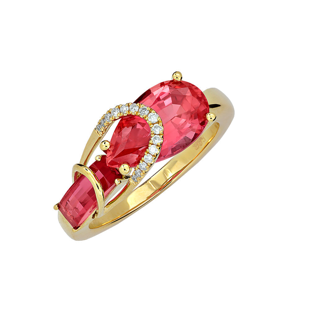 Padparadscha Ring