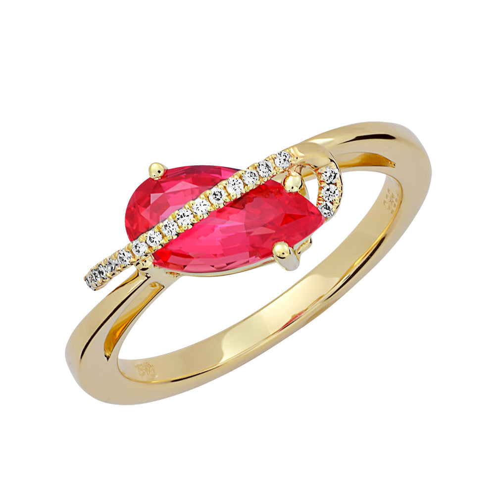 Padparadscha Ring