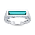 Paraiba Colored Spinel Ring