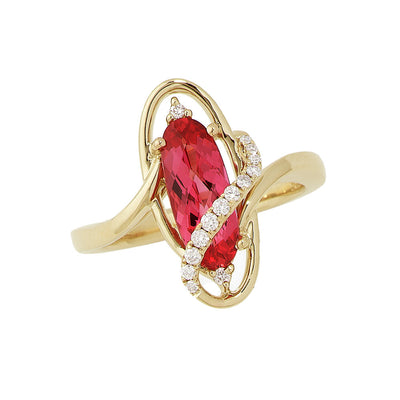 Padparadscha Ring
